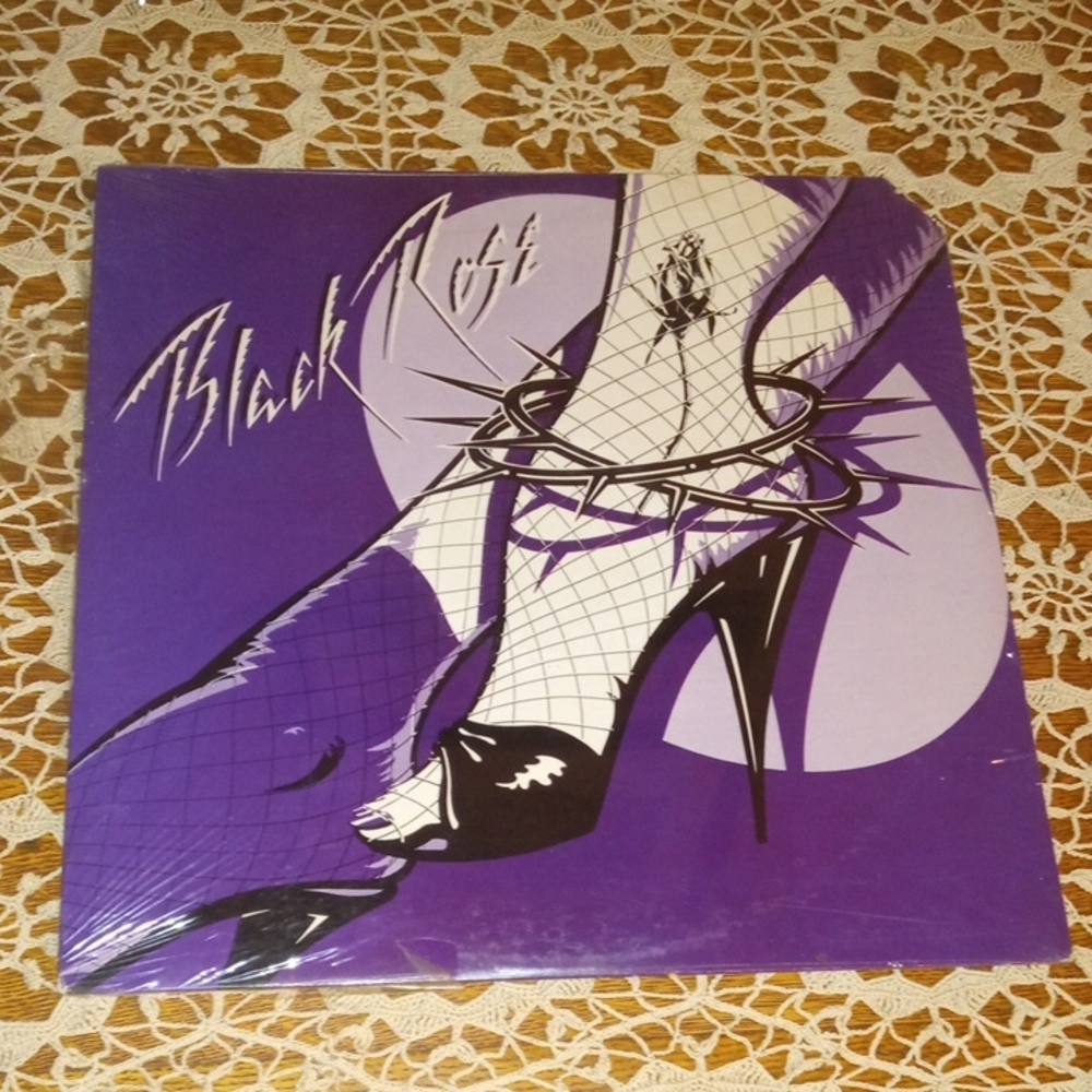 Black Rose Vinyl Record - Purple Cover Sealed Never Opened